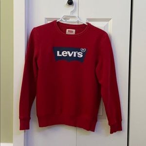 Levi’s Red and Blue Crewneck